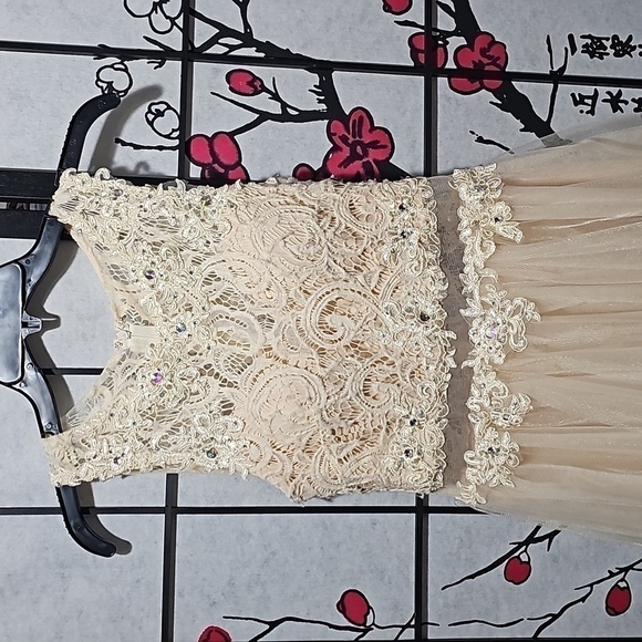 Coya Collection Jeweled Elegant Mini Dress Size Small - Picture 2 of 11